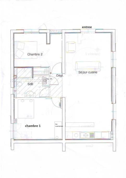 Appart Dans Maison 2 Km De La Plage Villeneuve-Loubet Extérieur photo